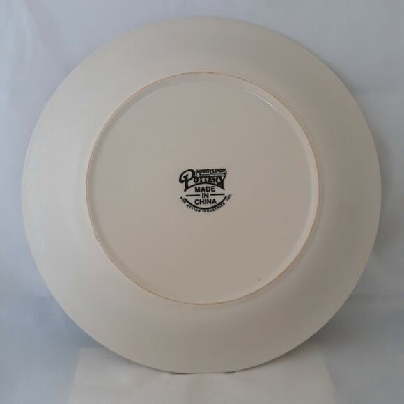 Cherry Pie Recipe Plate Mount Clemens Pottery - Picture 3 of 4